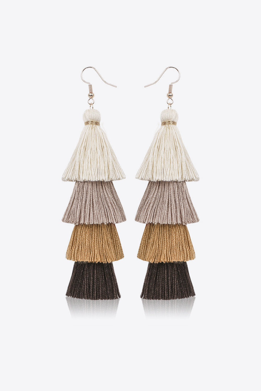 Layered Tassel Earrings