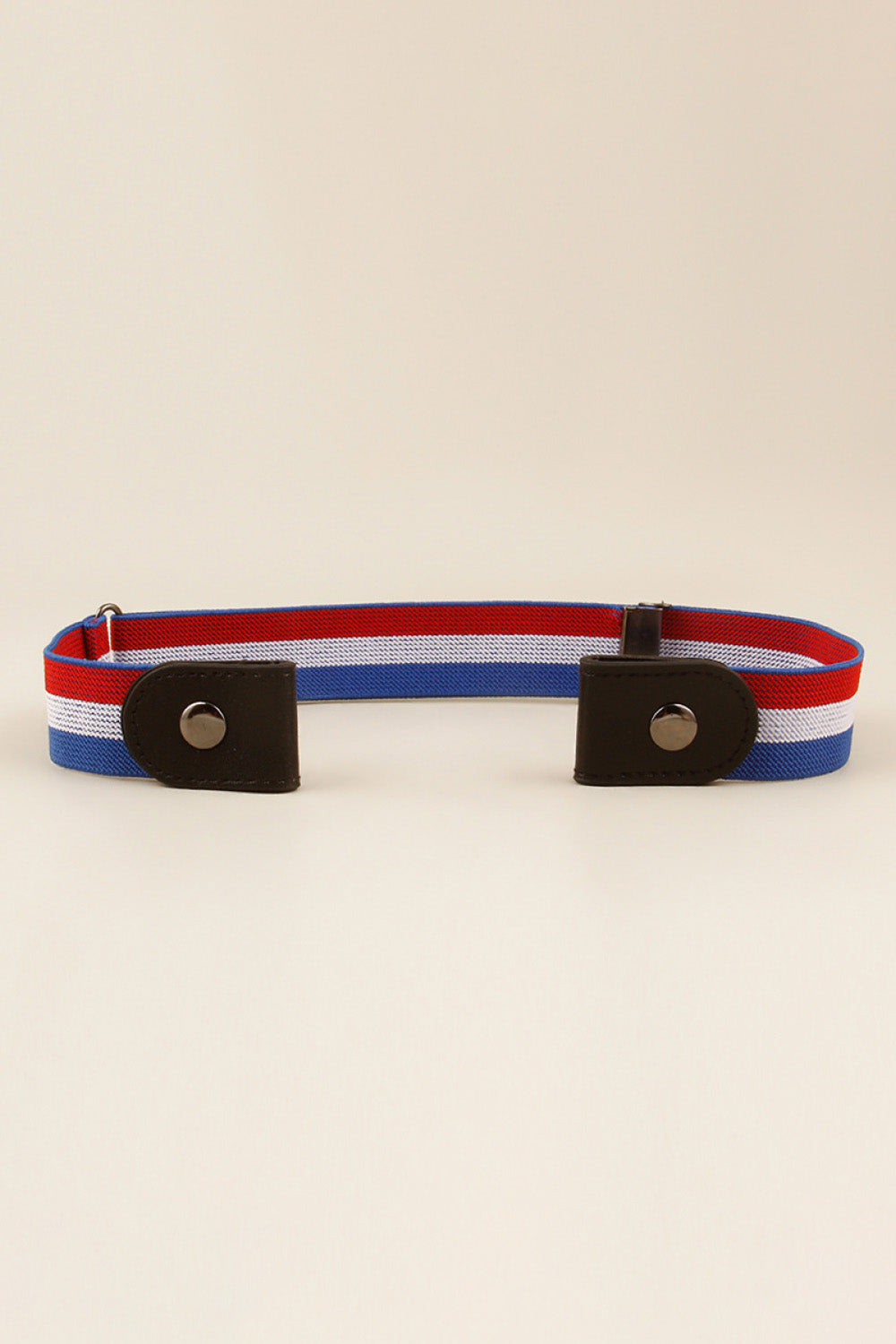 PU Elastic Snap Closure Belt