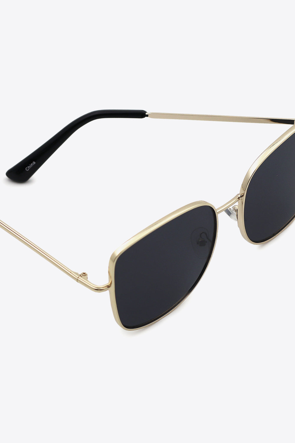 Metal wayfarer sunglasses best sale